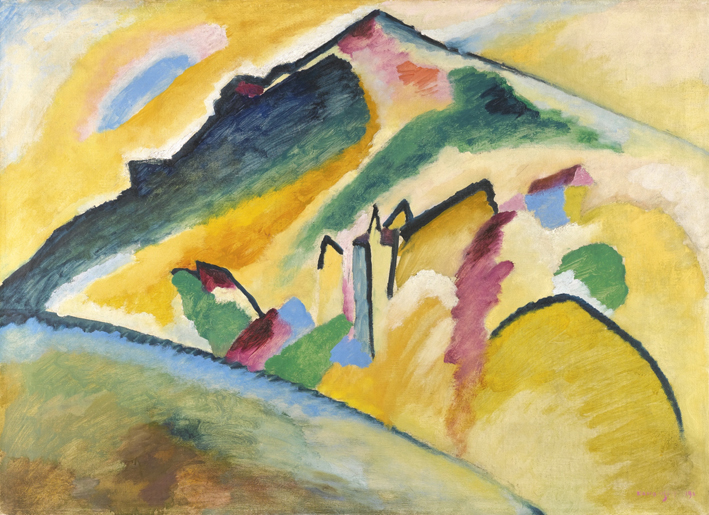  瓦西里·康丁斯基 wassily kandinsky ——秋天景色